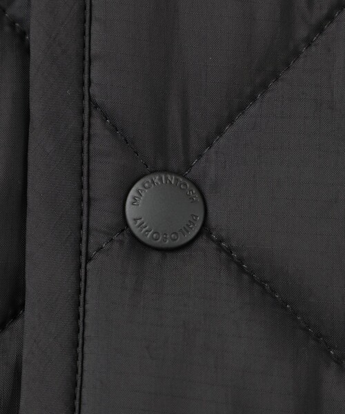 MACKINTOSH PHILOSOPHY(マッキントッシュ フィロソフィー)の「【アニチューブ掲載】GREY LABEL 【SOMERFORD(サマーフォード)】キルティング(ステンカラーコート・レディース・ブラック/ベージュ・2/6)」の11枚目の写真