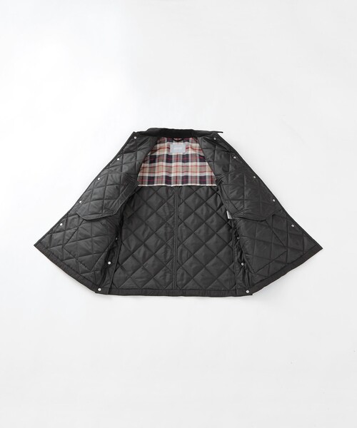 MACKINTOSH PHILOSOPHY(マッキントッシュ フィロソフィー)の「【アニチューブ掲載】GREY LABEL 【SOMERFORD(サマーフォード)】キルティング(ステンカラーコート・レディース・ブラック/ベージュ・2/6)」の12枚目の写真