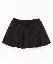 HOOK | 【HOOK】for　girls 　レース裾プリーツミニスカート(スカート)