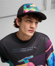 PUMA | PUMA プーマ ユニセックス モータースポーツ フェラーリ レース ステートメント BB キャップ(キャップ)