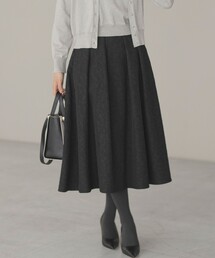 未使用品⭐️デサントブラックフレアスカートワンピース BLACK FORMAL（ブラックフォーマル 喪服）ボートネックフレア