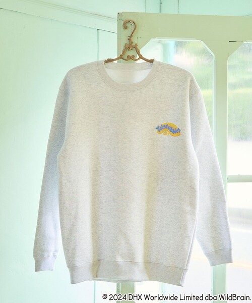 FREAK'S STORE(フリークスストア)の「Teletubbies come to playバックプリントスウェット/テレタビーズバックプリントスウェット(スウェット・レディース・ライトグレー/チャコールグレー・フリ-)」の5枚目の写真