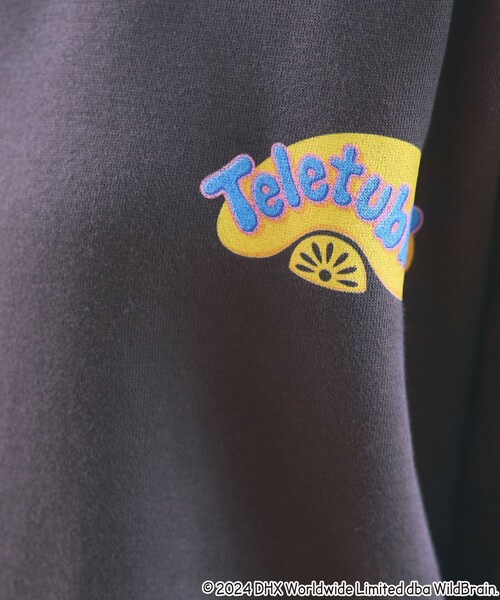 FREAK'S STORE(フリークスストア)の「Teletubbies come to playバックプリントスウェット/テレタビーズバックプリントスウェット(スウェット・レディース・ライトグレー/チャコールグレー・フリ-)」の21枚目の写真