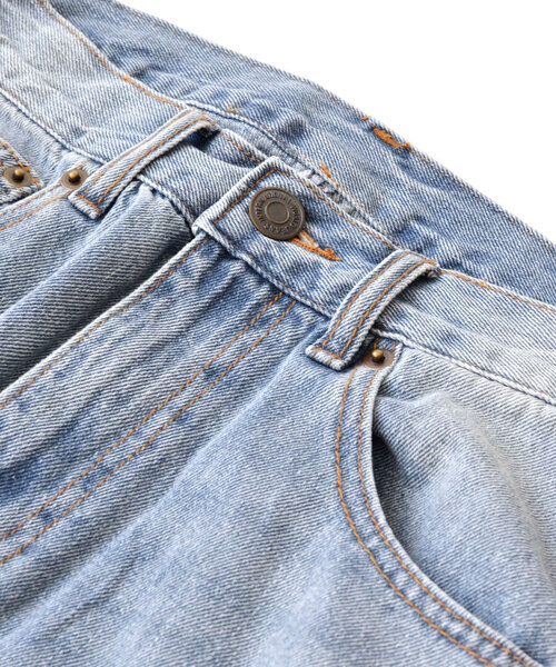 e-zakkamania stores（イーザッカマニアストアーズ）の「デニム立体切替バルーンパンツ（デニムパンツ・レディース・ブラック系/ネイビー系/ライトブルー・L/M）」の17枚目の写真