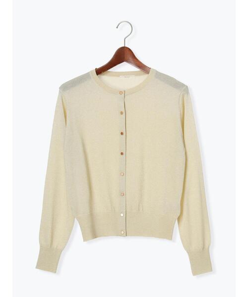 Te chichi（テチチ）の「【WEB限定】金ボタンクルーカーディガン（カーディガン/ボレロ・レディース・ゴールド/レッド/ブラック/ブルー/シルバー/オフホワイト・F）」の15枚目の写真