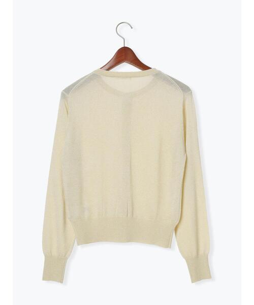 Te chichi（テチチ）の「【WEB限定】金ボタンクルーカーディガン（カーディガン/ボレロ・レディース・ゴールド/レッド/ブラック/ブルー/シルバー/オフホワイト・F）」の16枚目の写真