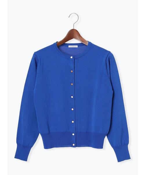 Te chichi（テチチ）の「【WEB限定】金ボタンクルーカーディガン（カーディガン/ボレロ・レディース・ゴールド/レッド/ブラック/ブルー/シルバー/オフホワイト・F）」の22枚目の写真