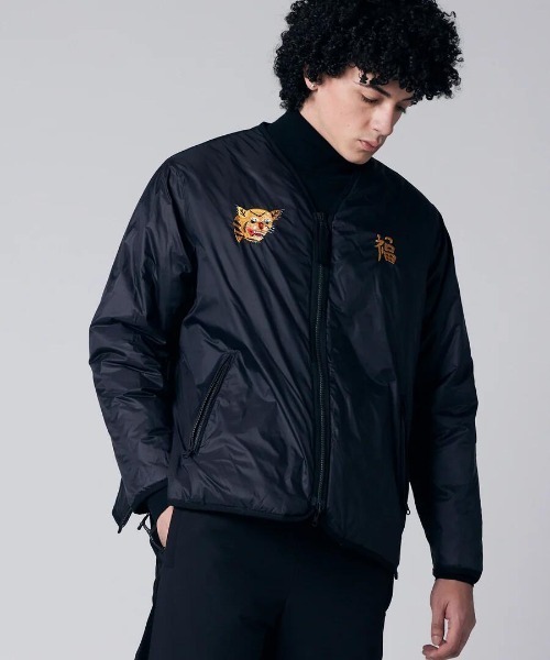 TAION(タイオン)の「REVERSIBLE VETJANDOWN JACKET JK03JS(ダウンジャケット/コート・メンズ・ブラック・MEDIUM/LARGE/X-LARGE/XX-LARGE)」の4枚目の写真