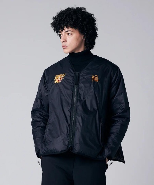 TAION(タイオン)の「REVERSIBLE VETJANDOWN JACKET JK03JS(ダウンジャケット/コート・メンズ・ブラック・MEDIUM/LARGE/X-LARGE/XX-LARGE)」の5枚目の写真