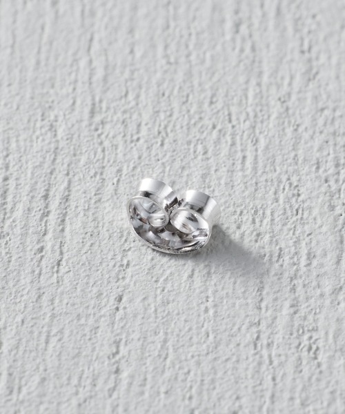and cloud(アンドクラウド)の「Pearl Pierce M / Single(ピアス(片耳用)・レディース・シルバー・FREE)」の2枚目の写真