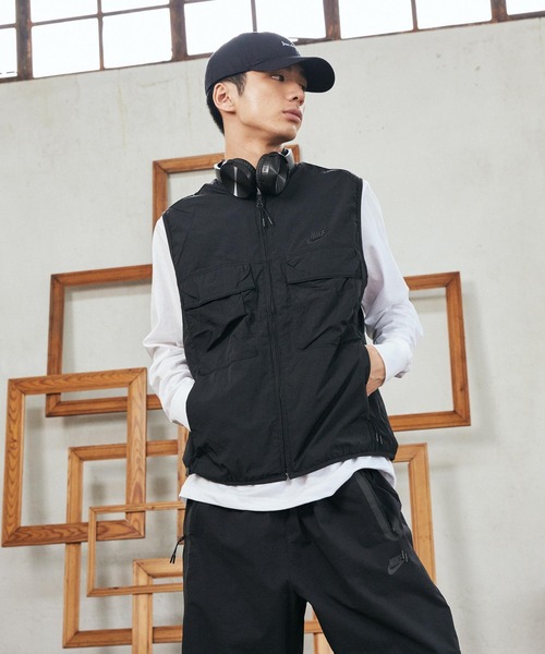 トップス NIKE Tech Nylon Vest Nike Sportswear Tech Fleece Women's Full-Zip Vest. Nike.com