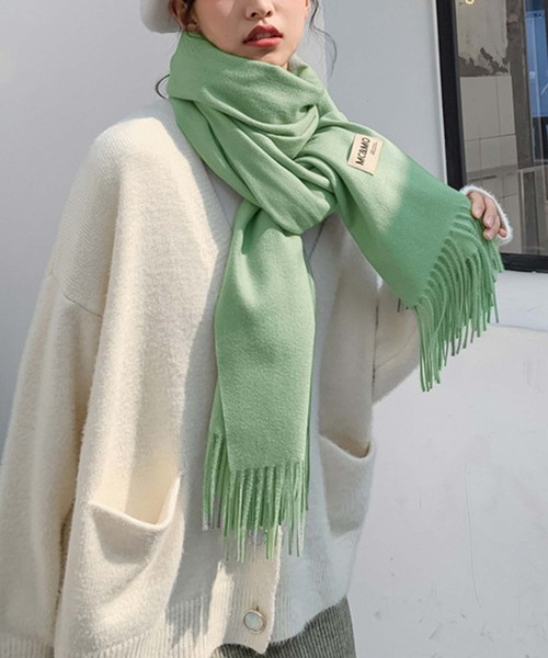 フリンジ大判マフラー ストール（マフラー）｜Bifrost（ビフレスト）の