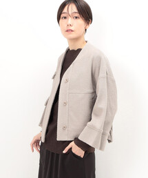 Gabardine K.T | ツイードジャージー ブルゾン(ブルゾン)