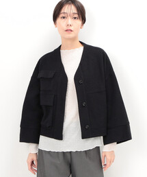 Gabardine K.T | ツイードジャージー ブルゾン(ブルゾン)