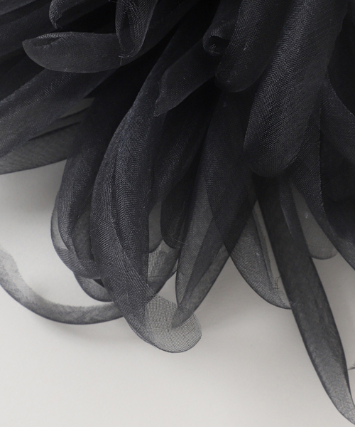 追加2》シルクオーガンジーコサージュ（ブローチ/コサージュ