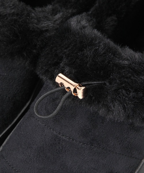 GLOBAL WORK（グローバルワーク）の「エアかるファーモックシューズ