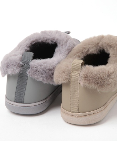 GLOBAL WORK（グローバルワーク）の「エアかるファーモックシューズ