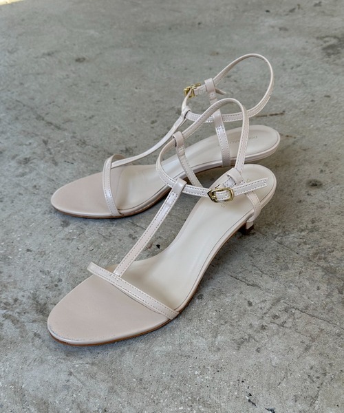 Doux archives（ドゥアルシーヴ）の「ストラップラウンドトゥサンダル（サンダル・レディース・アイボリー/ブラック・MEDIUM/LARGE）」の4枚目の写真