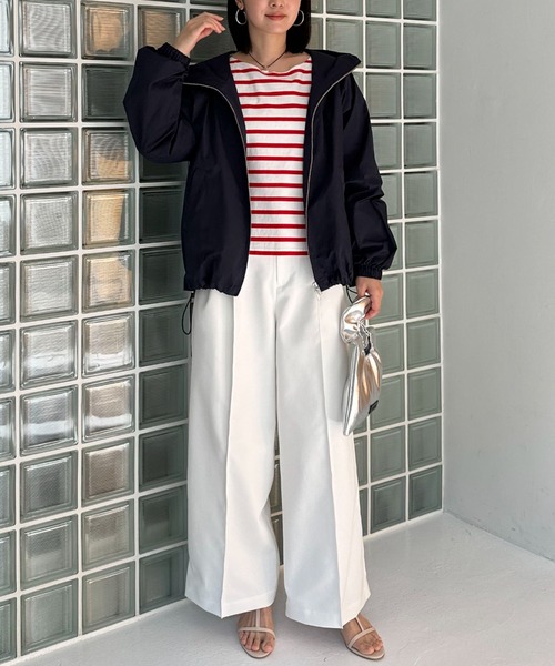 Doux archives（ドゥアルシーヴ）の「ストラップラウンドトゥサンダル（サンダル・レディース・アイボリー/ブラック・MEDIUM/LARGE）」の12枚目の写真