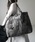 me+em selecti~[ZNgj́uy Qcolor zBe[WhbLOEHbVfjobO ^ vintage docking washed denim bagig[gobOjvbubN