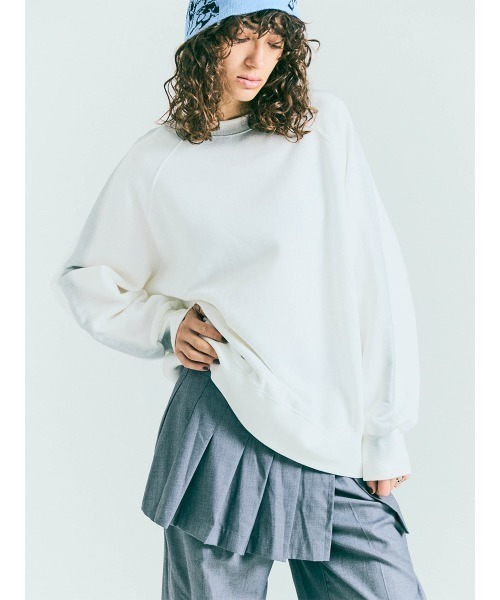 【セール】METALLIC PRINT SWEAT（スウェット）｜:ETHROF（イーサオブ） 5,632円