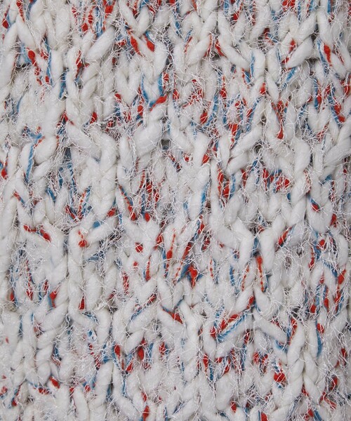 POOLDE(プールデ)の「【POOLDE/プールデ】Poodle Moth Knit Top/ニット(ニット/セーター・レディース・ホワイト/グレー・FREE)」の8枚目の写真