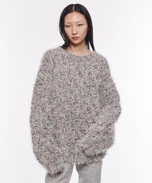 【POOLDE/プールデ】Poodle Moth Knit Top/ニット