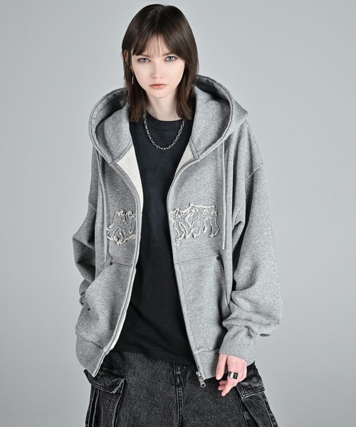 ADRER（アドラー）の「heavy weight logo semi short vintage