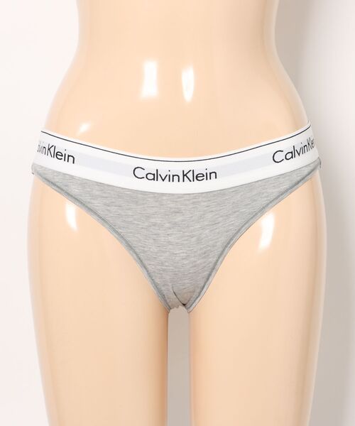 カルバンクライン コットンモダールストレッチリブビキニ Calvin Klein ショーツ 「 / カルバン クライン 」- レディース