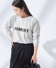 【MOMENT】ロングスリーブTシャツ