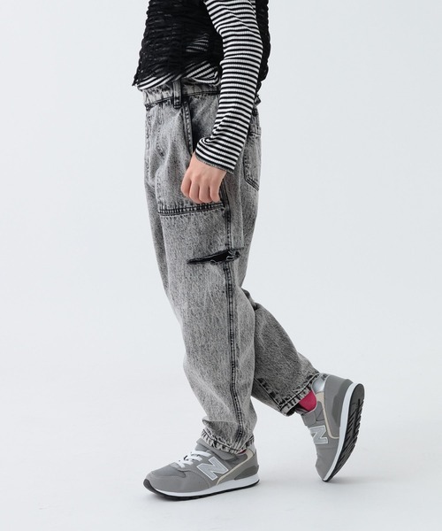 BAYFLOW（ベイフロー）の「[選べるデザイン♪]アソート加工デニム(KIDS)（デニムパンツ・キッズ・ブルー系その他/ブラック系その他2/ブルー系その他3・110cm/120cm/130cm/140cm/150cm）」の12枚目の写真