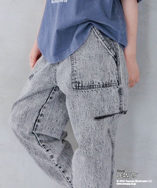 BAYFLOW（ベイフロー）の「[選べるデザイン♪]アソート加工デニム(KIDS)（デニムパンツ・キッズ・ブルー系その他/ブラック系その他2/ブルー系その他3・110cm/120cm/130cm/140cm/150cm）」の4枚目の写真