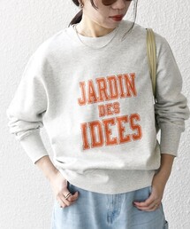 【SHIPS any別注】THE KNiTS: ロゴ スウェット 25SS