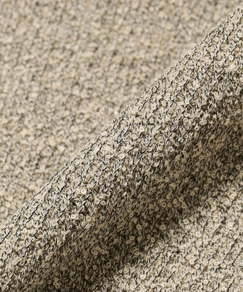 B:MING by BEAMS（ビーミングバイビームス）の「ブークレ ニット ポロシャツ（ポロシャツ・レディース・ネイビー/グリーン/ブラウン系その他・ONE SIZE）」の19枚目の写真