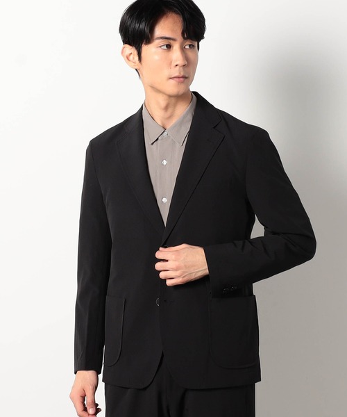 Grand PARK（グランドパーク）の「リップストレッチテーラードジャケット（テーラードジャケット・メンズ・カーキ/ネイビー/ブラック・MEDIUM/LARGE/X-LARGE/SMALL）」の2枚目の写真