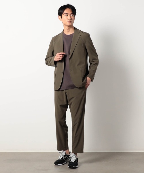 Grand PARK（グランドパーク）の「リップストレッチテーラードジャケット（テーラードジャケット・メンズ・カーキ/ネイビー/ブラック・MEDIUM/LARGE/X-LARGE/SMALL）」の4枚目の写真