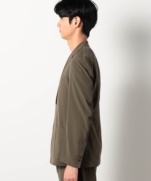 Grand PARK（グランドパーク）の「リップストレッチテーラードジャケット（テーラードジャケット・メンズ・カーキ/ネイビー/ブラック・MEDIUM/LARGE/X-LARGE/SMALL）」の16枚目の写真