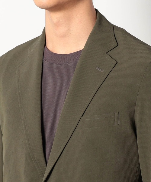 Grand PARK（グランドパーク）の「リップストレッチテーラードジャケット（テーラードジャケット・メンズ・カーキ/ネイビー/ブラック・MEDIUM/LARGE/X-LARGE/SMALL）」の15枚目の写真