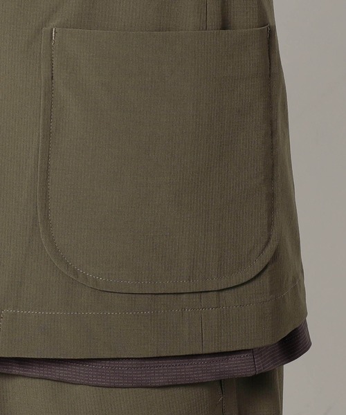 Grand PARK（グランドパーク）の「リップストレッチテーラードジャケット（テーラードジャケット・メンズ・カーキ/ネイビー/ブラック・MEDIUM/LARGE/X-LARGE/SMALL）」の11枚目の写真