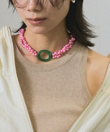 SALON adam et rope' | 【Raponesa General Store（レポネサジェネラルストア）】PEONY COLLECTION/necklace double(ネックレス)