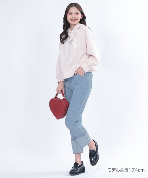 MANY QUAN マリークワント ロールアップデニムパンツ MARY QUANT（マリークワント）の「ロールアップデニム パンツ（デニム