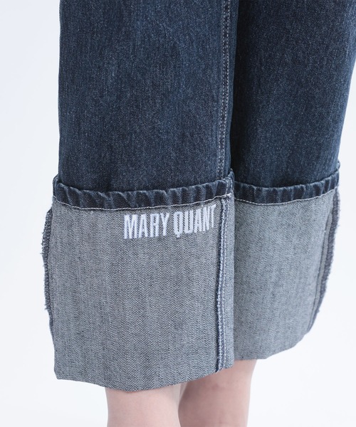 MARY QUANT（マリークワント）の「ロールアップデニム パンツ（デニム