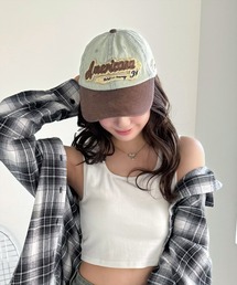 clear | ヴィンテージ加工レトロキャップ［大人カジュアル］≪SS新作≫(キャップ)