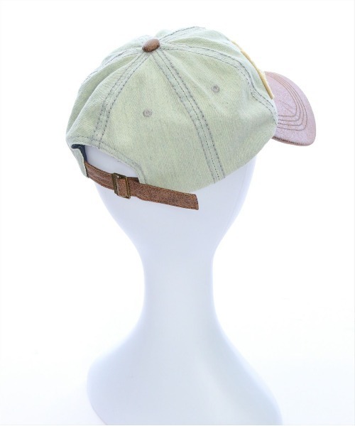 clear（クリア）の「ヴィンテージ加工レトロキャップ［大人カジュアル］≪SS新作≫（キャップ・レディース・ブルー/ライトブルー・F）」の3枚目の写真