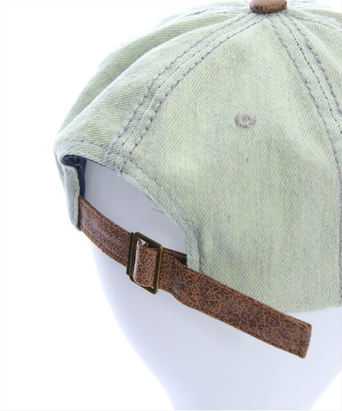 clear（クリア）の「ヴィンテージ加工レトロキャップ［大人カジュアル］≪SS新作≫（キャップ・レディース・ブルー/ライトブルー・F）」の6枚目の写真