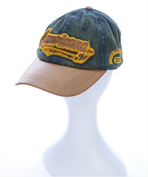 clear（クリア）の「ヴィンテージ加工レトロキャップ［大人カジュアル］≪SS新作≫（キャップ・レディース・ブルー/ライトブルー・F）」の10枚目の写真