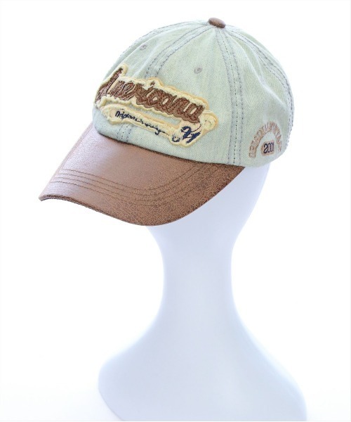 clear（クリア）の「ヴィンテージ加工レトロキャップ［大人カジュアル］≪SS新作≫（キャップ・レディース・ブルー/ライトブルー・F）」の11枚目の写真