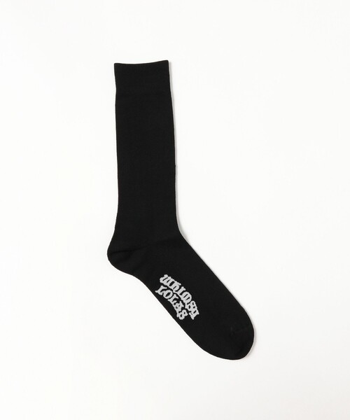 BEAMS T(ビームスティー)の「WHIMSY SOCKS × LOLAS / BLOOD SOCKS(ソックス/靴下・メンズ・ブラック/ホワイト・ONE SIZE)」の6枚目の写真