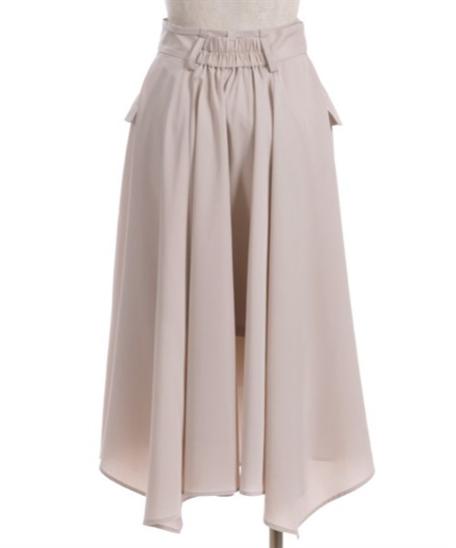 axes femme（アクシーズファム）の「イレヘムスカート（スカート・レディース・ブラック/ベージュ/キナリ・FREE）」の13枚目の写真