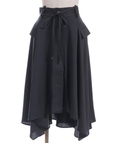 axes femme（アクシーズファム）の「イレヘムスカート（スカート・レディース・ブラック/ベージュ/キナリ・FREE）」の19枚目の写真